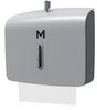 Mini Slimfold Towel Dispenser - Silver, 300 Sheet Capacity (1) Per Each - Cafe Supply