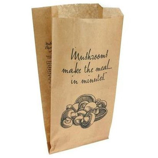 Mushroom Bag - 150(W) x 310(H) x 85(G) mm - Cafe Supply