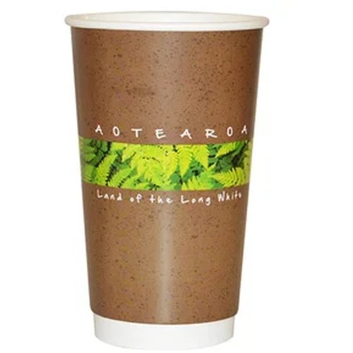 NZ Flora Paper Coffee Cup - Cafe Supply