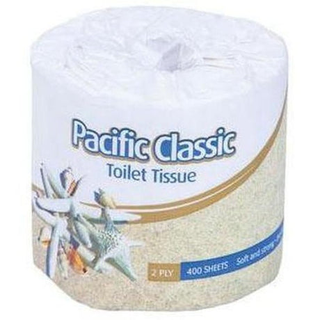 Pacific Classic Toilet Roll 2-Ply 400 Sheets - Cafe Supply