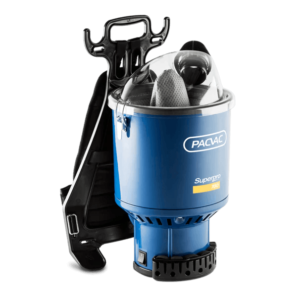 PACVAC SUPERPRO BACKPACK VACUUM CLEANER - Cafe Supply
