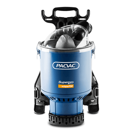 PACVAC SUPERPRO WISPA BACKPACK VACUUM CLEANER - Cafe Supply