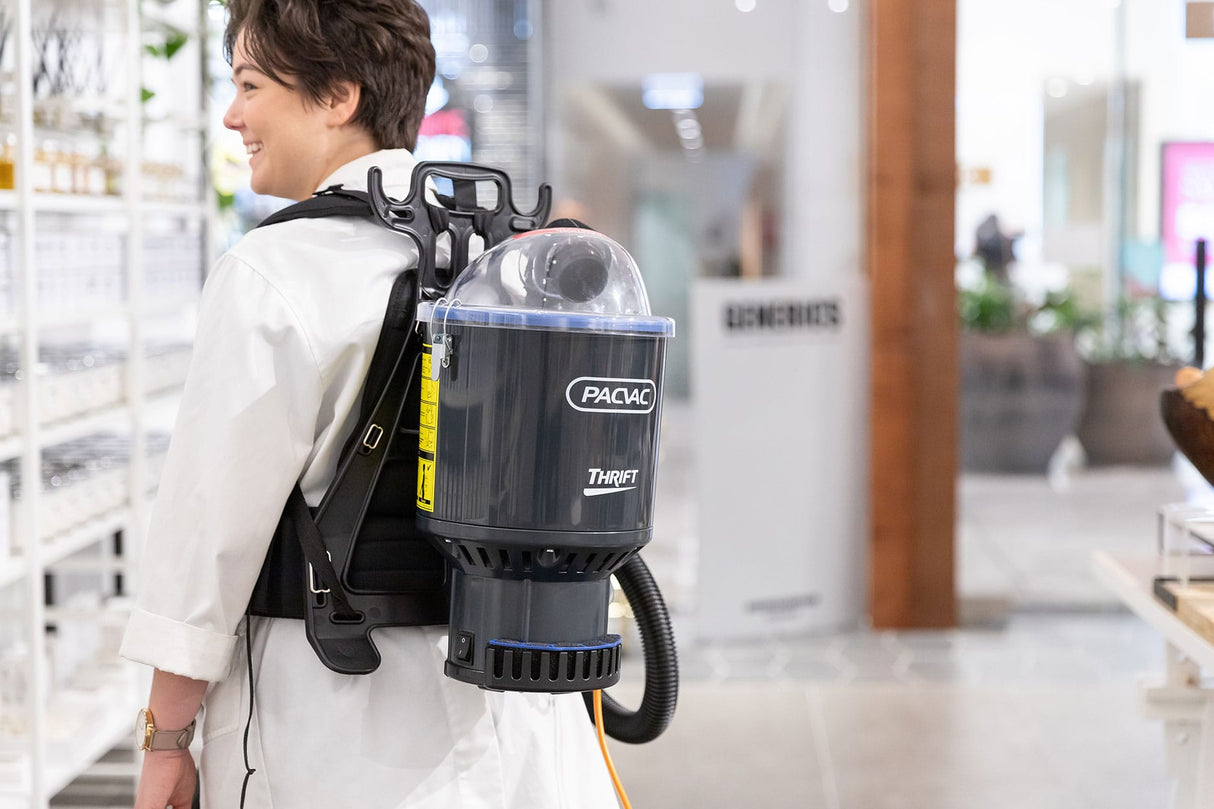 PACVAC THRIFT BACKPACK VACUUM CLEANER - Cafe Supply
