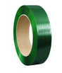 PET Strapping Band Embossed - Green, 16mm x 1200m x 1.0mm (1) Per Roll - Cafe Supply