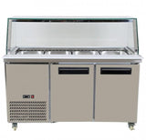 PG150FA-YG Cold Salad and Noodle Bar 4x1/1 GN Pans - Cafe Supply