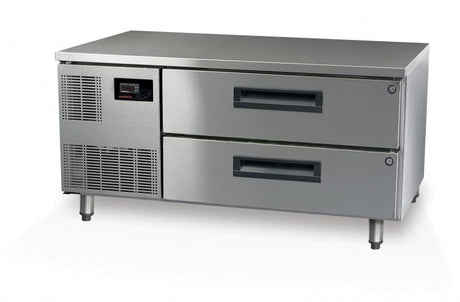 PGLL150 2 Drawer 1/1 & 2/1 Underbench GN Fridge Remote - Cafe Supply