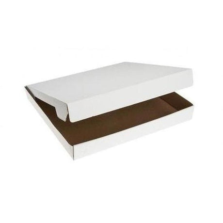 Pizza Box - 12" White 50 box - Cafe Supply