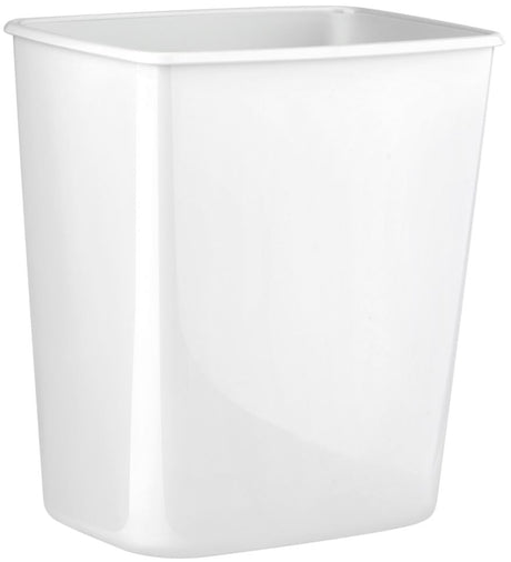 Plastic Rectangle Bin 8L - White, 8L Capacity (1) Per Each - Cafe Supply