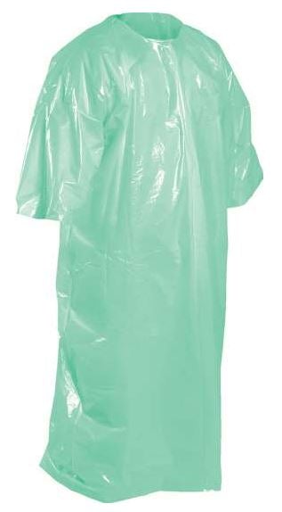 Polyethylene Splash Jacket - Green, 800mm x 1300mm x 30mu (200) Per Box - Cafe Supply