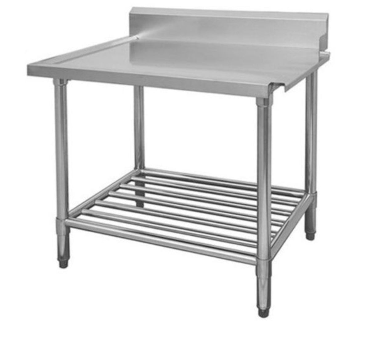 Premium Stainless Steel Dishwasher Bench Right Outlet - Cafe Supply