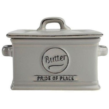 Pride Of Place Grey Butter Dish - Cafe Supply