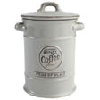 Pride Of Place Grey Coffee Jar - Cafe Supply