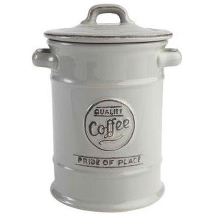 Pride Of Place Grey Coffee Jar - Cafe Supply