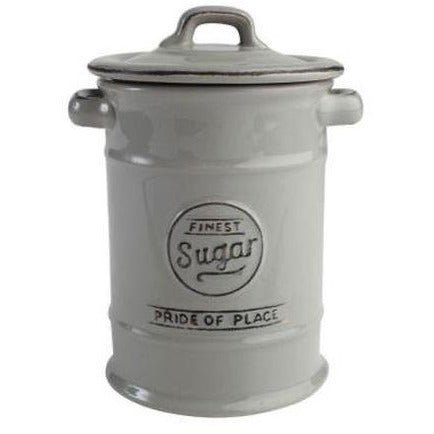 Pride Of Place Grey Sugar Jar - Cafe Supply