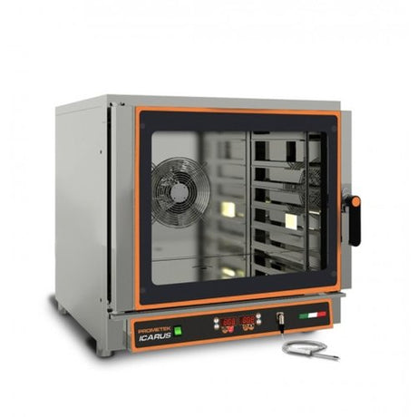 Prometek Icarus Nerone Combi oven 6 tray 3 phase 7.65kw - TD-6NE - Cafe Supply