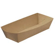 Rediserve Brown Kraft Paper Hot Dog Trays - Cafe Supply