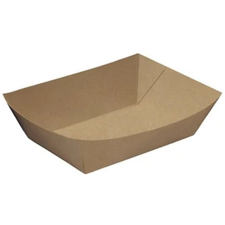 Rediserve Kraft Paper Food Trays #4 - Cafe Supply