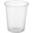Reveal Clear Round Containers - Cafe Supply