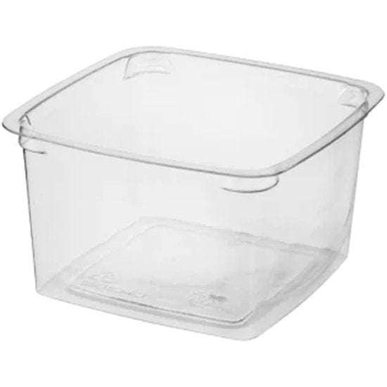 Reveal Clear Square Containers - Cafe Supply