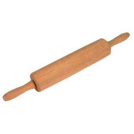 REVOLVING WOODEN ROLLING PIN 45CM - Cafe Supply
