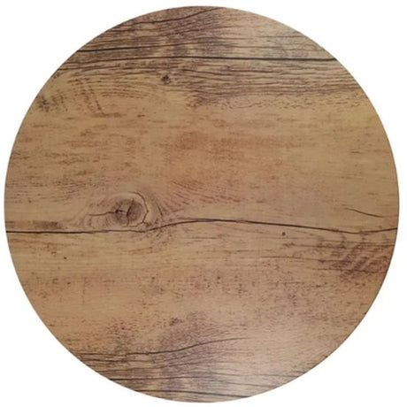 Round Wood Effect Oak Board 310Mm - Cafe Supply