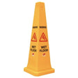 Safety Cone - Wet Floor Yellow - Cafe Supply