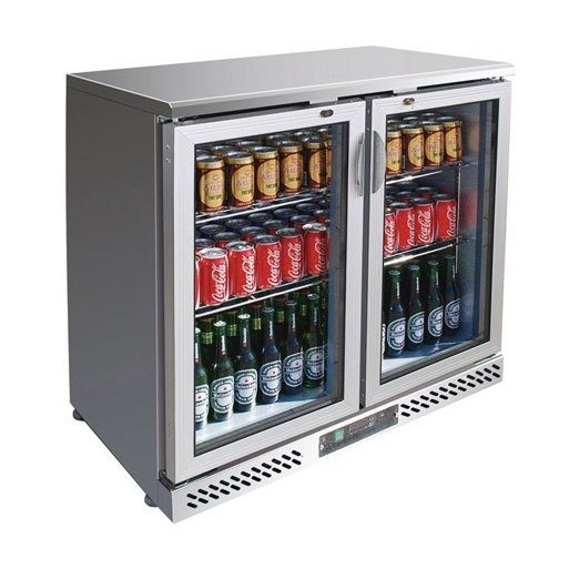 SC248SG Two Door SS Drink Cooler - Cafe Supply