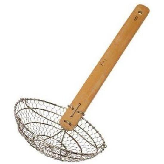 School Of Wok Metal Wok Strainer 38Cm - Cafe Supply