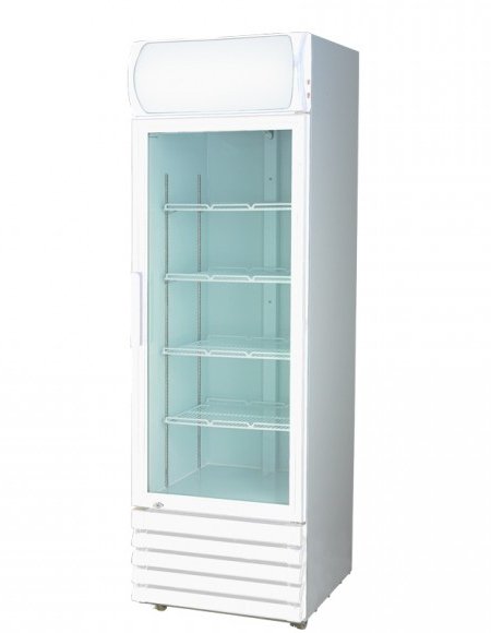 Single Glass Door Colourbond Upright Drink Fridge - Cafe Supply