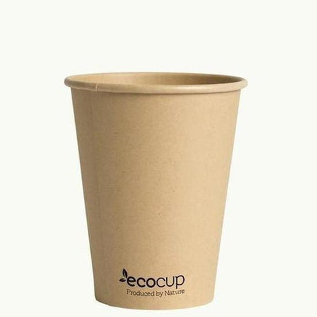 Single Wall EcoCup - KRAFT 400ml - Cafe Supply