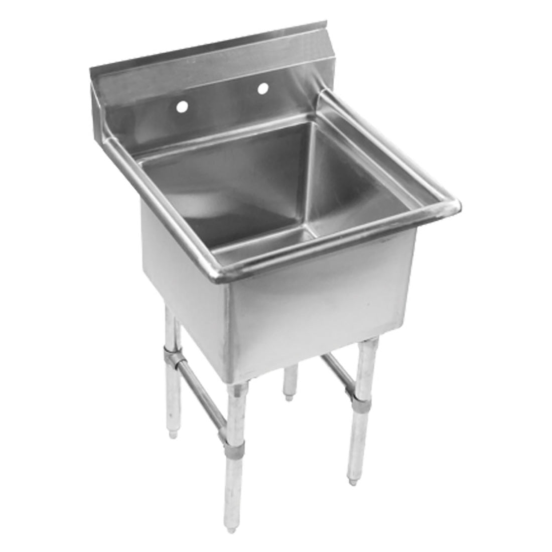 SKBEN01-1818N Stainless Steel Sink with Basin - Cafe Supply