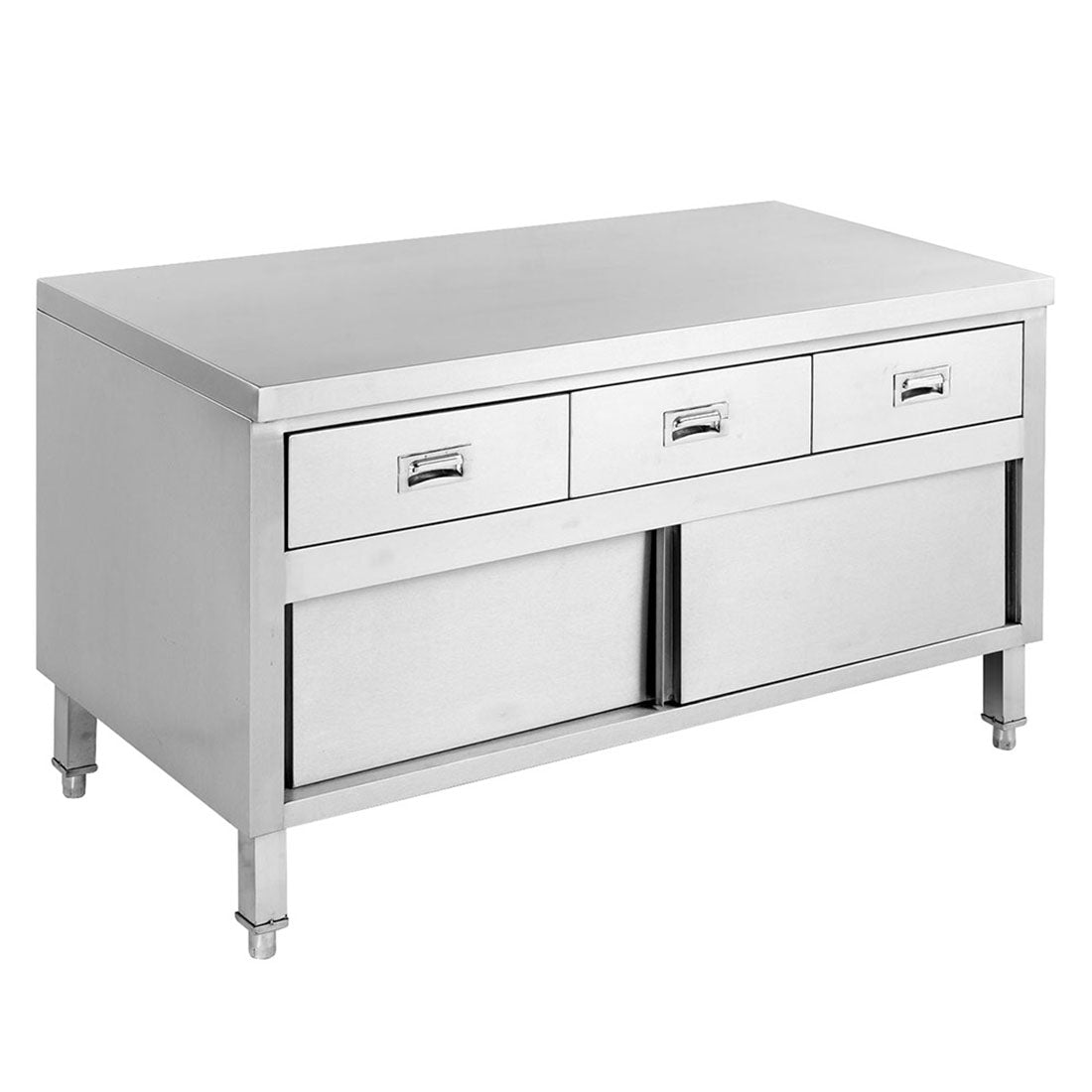 SKTD-1500 Bench cabinet with drawers - Cafe Supply