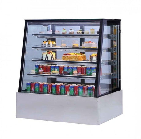 SLP870C Bonvue Deluxe Chilled Display Cabinet 2000x800x1350 - Cafe Supply