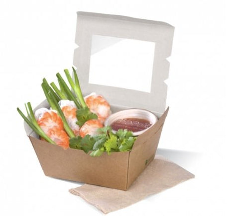 SMALL BIOBOARD LUNCH BOX WITH WINDOW - Cafe Supply