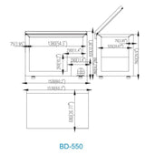 SOLID DOOR CHEST FREEZER 650 BD-650 - Cafe Supply