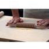 Spaghetti Cutter Rolling Pin - Beechwood - Cafe Supply