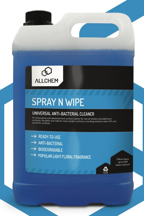 Spray and Wipe 5ltr - Cafe Supply
