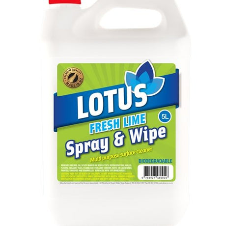 Spray & Wipe 5L - Lime - Cafe Supply