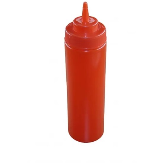 SQUEEZE BOTTLE 720ML RED - Cafe Supply