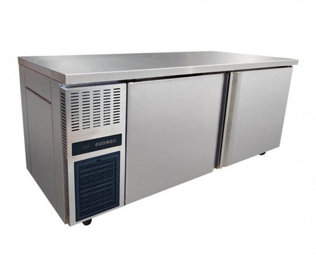 Stainless Steel Large Double Door Workbench Freezer - TL1800BT - Cafe Supply