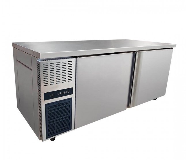 Stainless Steel Large Double Door Workbench Fridge - TL1800TN - Cafe Supply