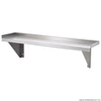 Stainless Steel Solid Wallshelf WS1 - Cafe Supply
