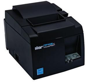 Star TSP143IIIBI Grey Bluetooth Thermal Receipt Printer - Cafe Supply
