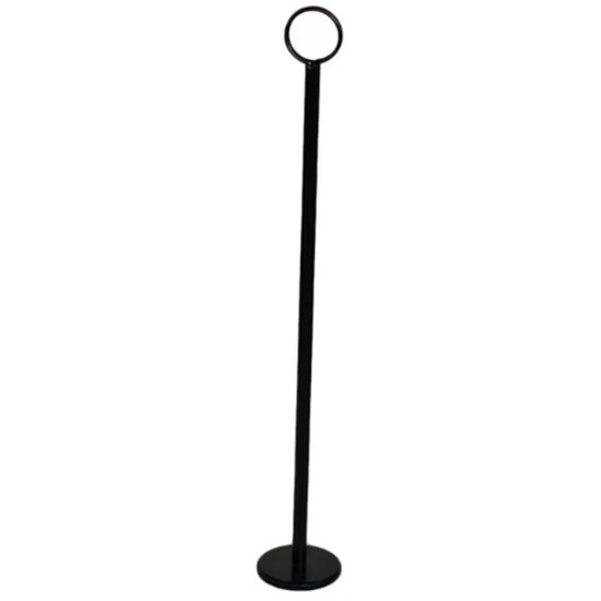 Table Number Stand 38Cm Black - Cafe Supply