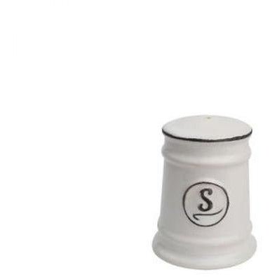 T&G Pride Of Place Salt Shaker White - Cafe Supply