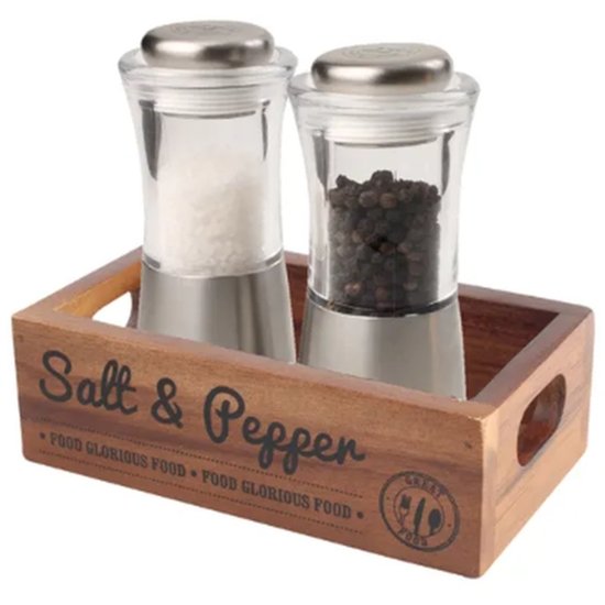 T&G Salt & Pepper Crate - Cafe Supply