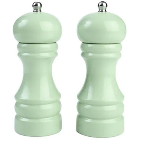 T&G Vintage Green Salt & Pepper Pair - Cafe Supply