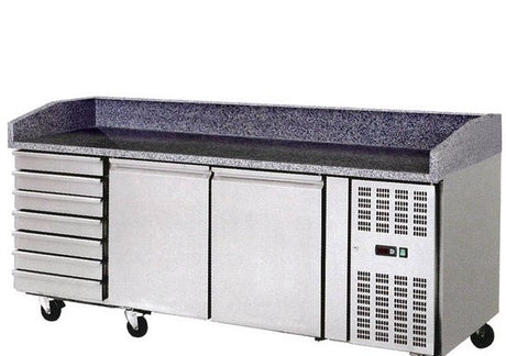 THPZ2610TN 2 door with drawers & Marble Benchtop - Cafe Supply