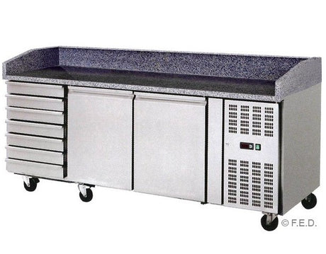 THPZ2610TN 2 door with drawers & Marble Benchtop - Cafe Supply
