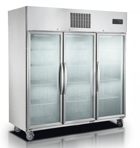 Three Door Upright Display Fridge - Cafe Supply